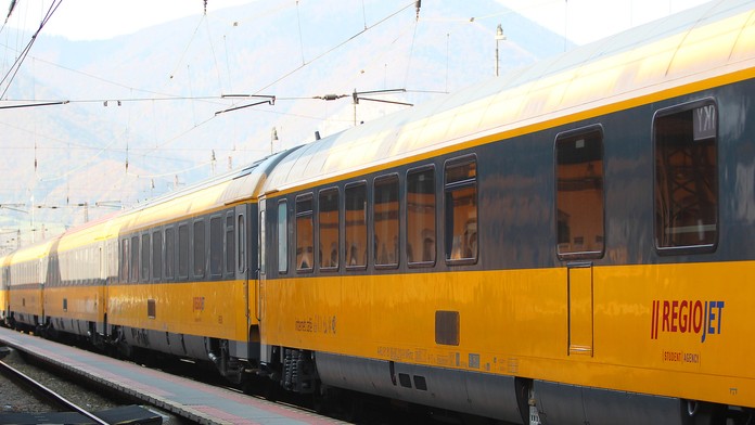 Súkromný železničný prepravca RegioJet