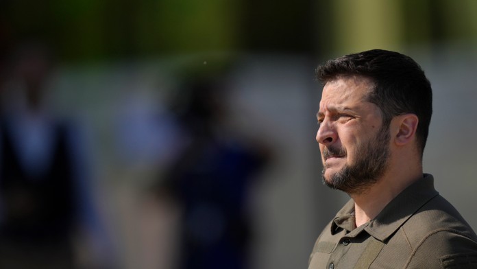 Volodymyr Zelenskyj prichádza na druhý summit Európskeho politického spoločenstva.