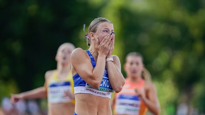 Laura Frličková po zisku zlata na ME do 18 rokov