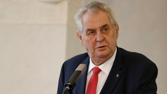 Český prezident Miloš Zeman.