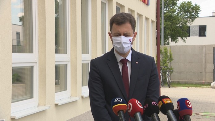 Predseda vlády SR Eduard Heger.