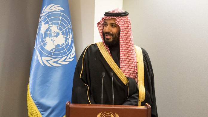 Saudskoarabský princ Mohammed bin Salman. 