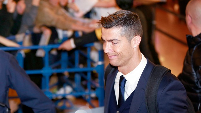 Hráč Realu Madrid Cristiano Ronaldo.
