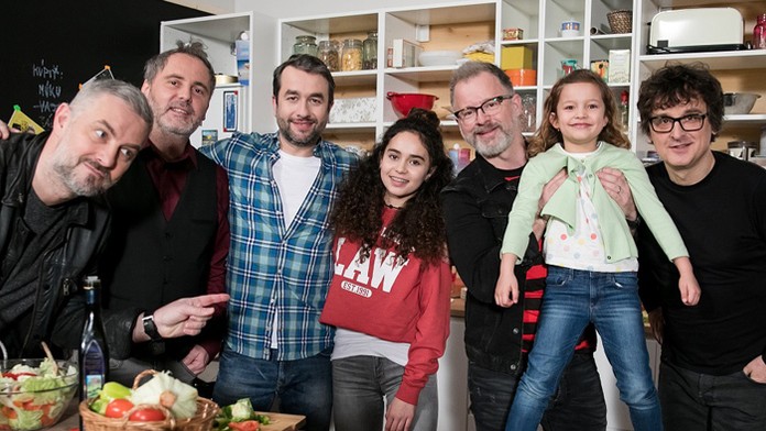 Nakrúcanie videklipu k pesnicke "Oteckovia"