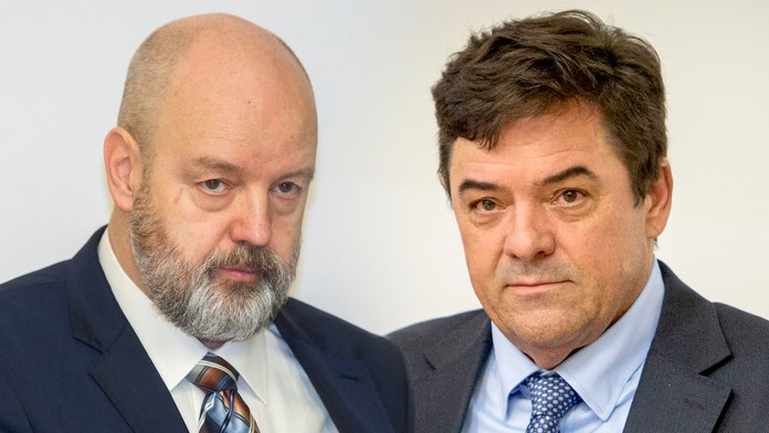 Sprava Benjamin Mendy a Ederson z Manchesteru City oslavujú triumf v prvom osemfinále LM na pôde Realu Madrid.