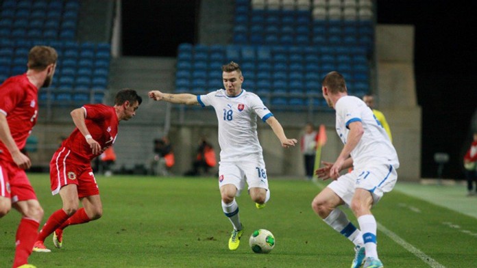 Futbaloví reprezentanti Gibraltaru a Slovenska - 6