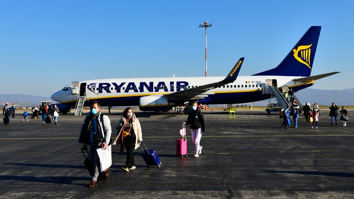 Lietadlo spoločnosti Ryanair.