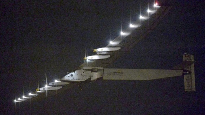 Švajčiarske solárne lietadlo Solar Impulse 2 