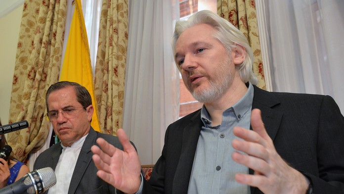 Julian Assange.