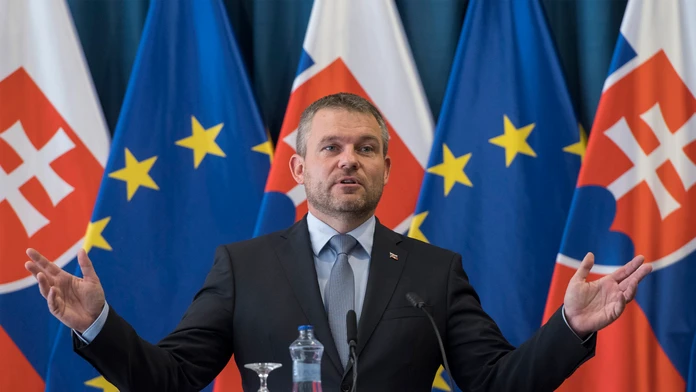 Na snímke premiér SR Peter Pellegrini