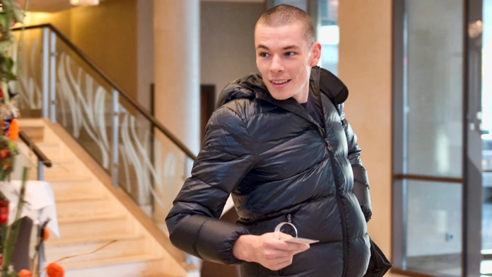 Slovenský reprezentačný obranca Marek Ďaloga. 