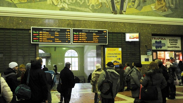 Hlavná stanica železničná stanica.