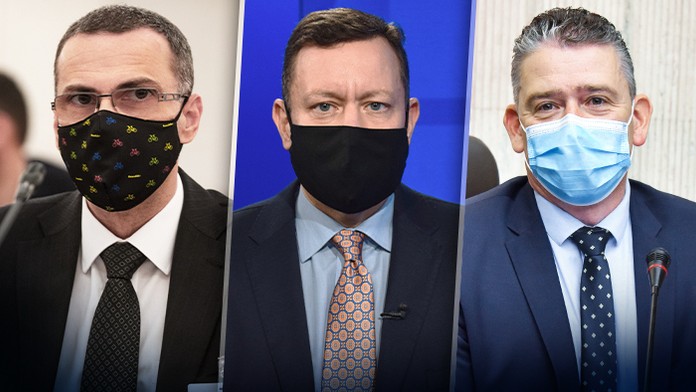 M. Žilinka, D. Lipšic, R. Mikulec.