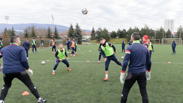 Futbalisti ViOn Zlaté Moravce- ilustračná snímka.