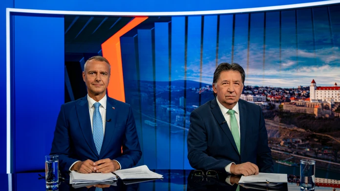Richard Raši a Ján Budaj v Na telo.