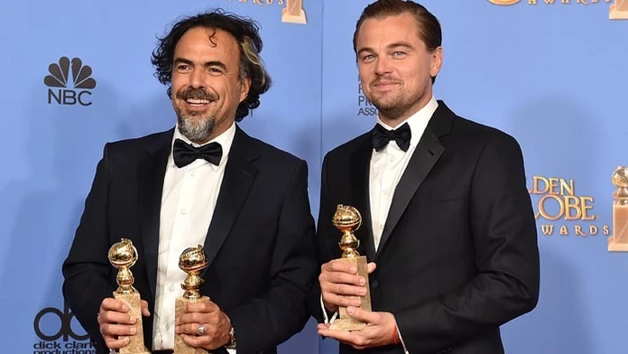 Alejandro Gonzalez Inarritu a Leonardo DiCaprio 