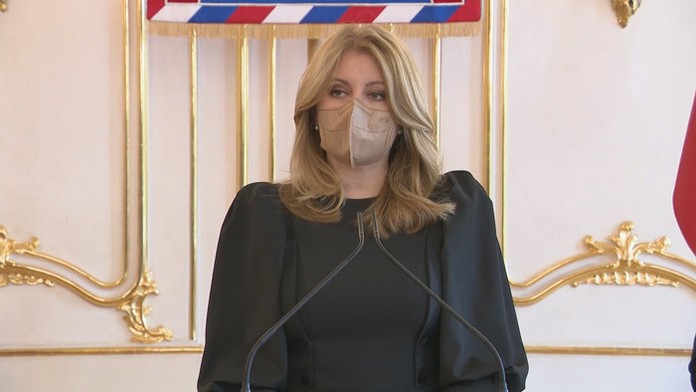 Prezidentka Zuzana Čaputová.