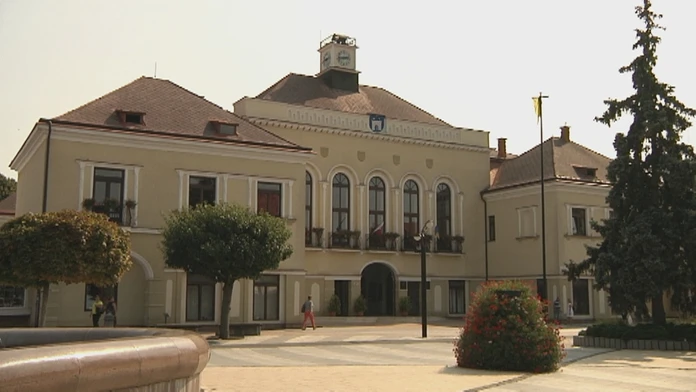 Mestský úrad v Michalovciach.