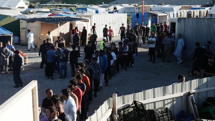 "Džunľga" v Calais.