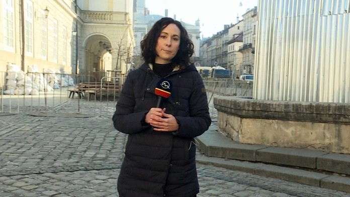 Gabriela Kajtárová v Ľvove.