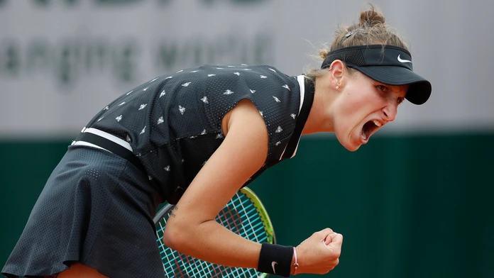 Tenistka Jelina Svitolinová v 1. kole na Roland Garros.