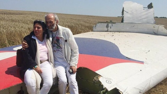Rodičia obete malajzijského lietada Jerzy Dyczynski a Angela Rudhart-Dyczynski
