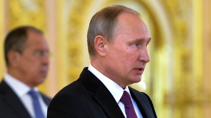 Ruský Vladimír Putin.