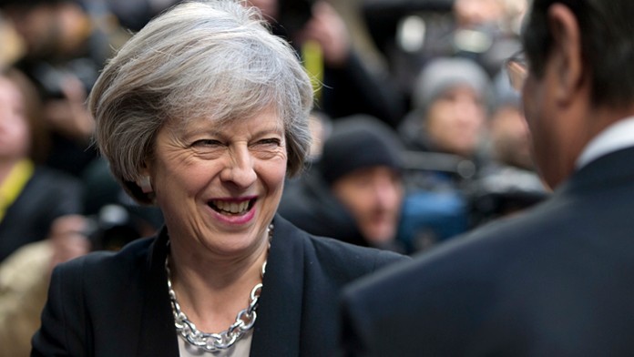 Britská premiérka Theresa Mayová.