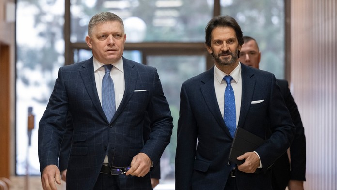 Robert Fico a Robert Kaliňák