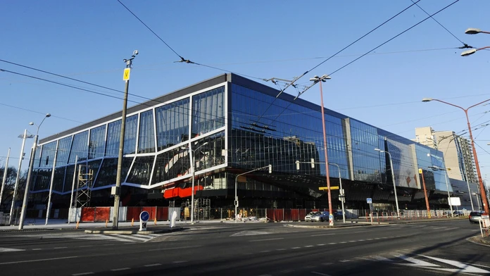 Zimný štadión Ondreja Nepelu.