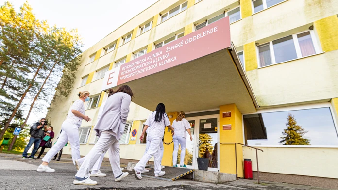 Psychiatrická nemocnica Philippa Pinela v Pezinku.