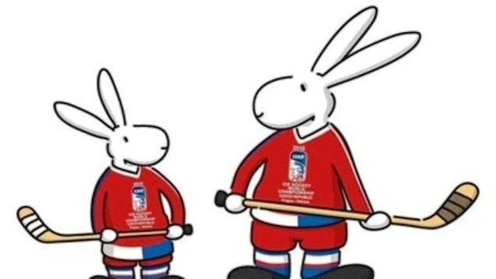 Bob a Bobek - maskoti hokejových MS 2015 v Českej republike.