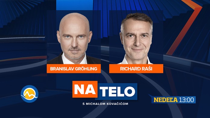 Na telo s Michalom Kovačičom.