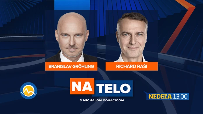 Na telo s Michalom Kovačičom.