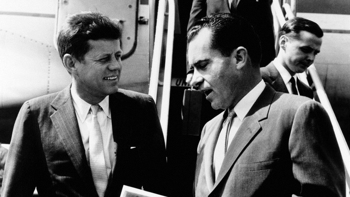 John F. Kennedy a Richard Nixon