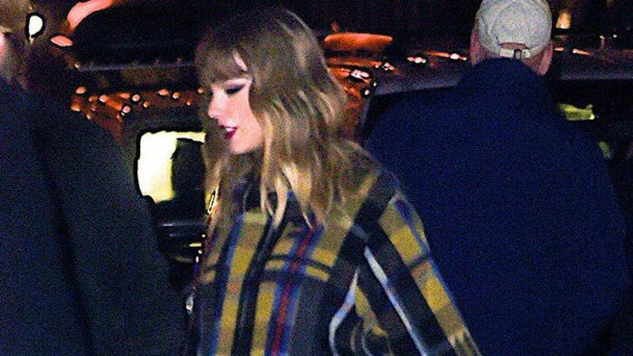Taylor Swift na verejnosti s priateľom