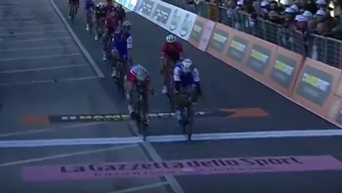Sagan skončil tesne druhý za Gaviriom.