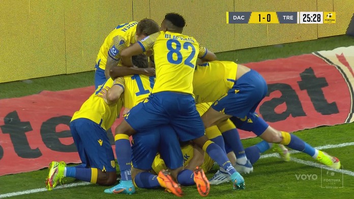 Dunajská Streda vo finále baráže zdolala Trenčín a zahrá si Európsku konferenčnú ligu