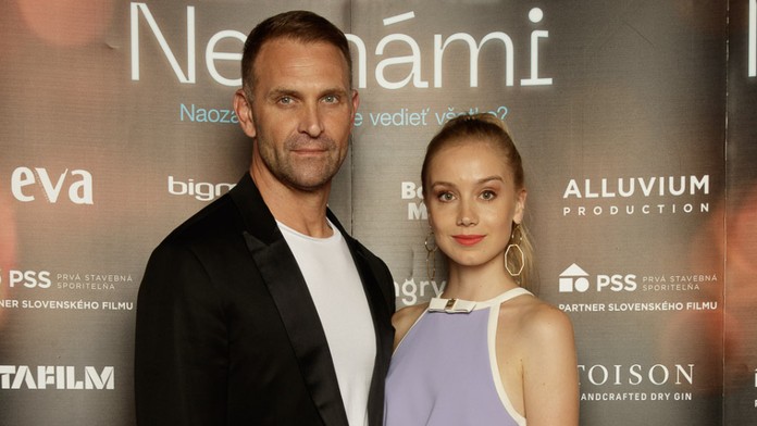 Tomáš Maštalír s filmovou dcérou Annou Kadeřávkovou 