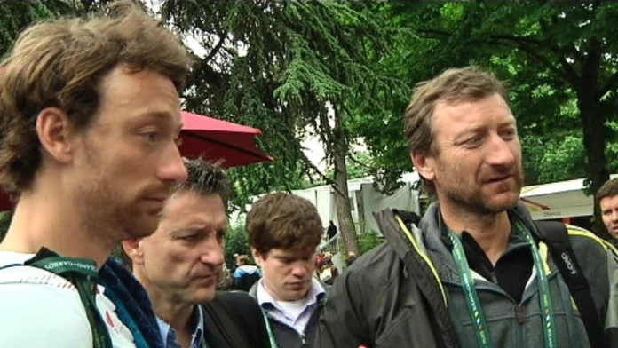 Otec a syn  Mečířovci na Roland Garros.