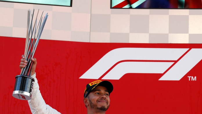 Hamilton triumfoval na VC Španielska.