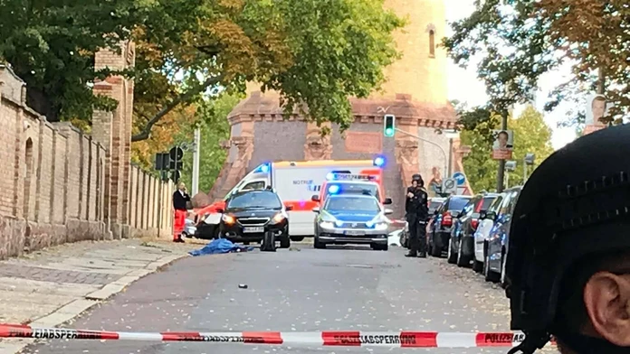 Streľba v nemeckom Halle