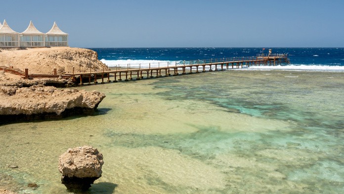 Habiba Beach Resort v Egypte.