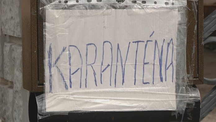 Záber z kamery.