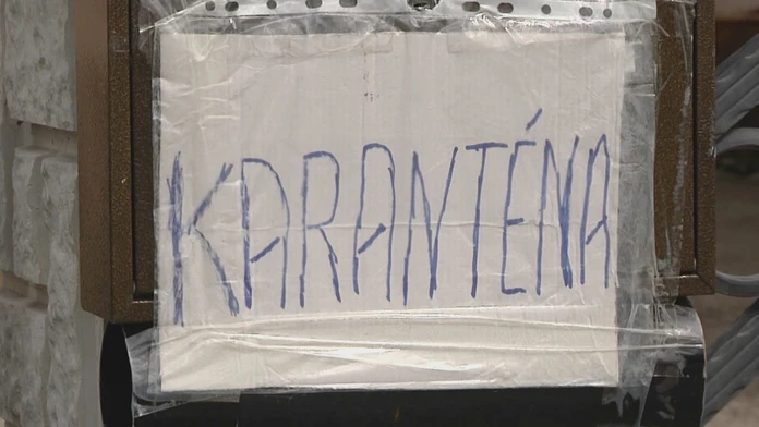 Záber z kamery.