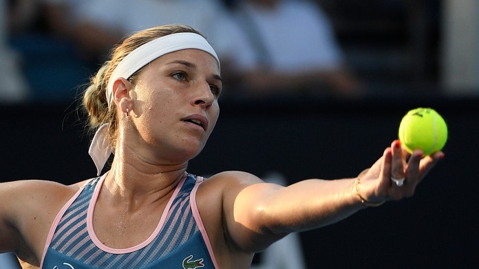 Tenistka Dominika Cibulková v 1. kole na Australian Open.