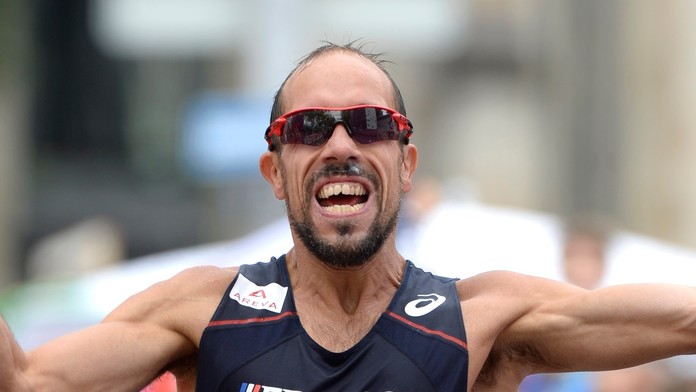 Francúzsky reprezentant v chôdzi Yohann Diniz.