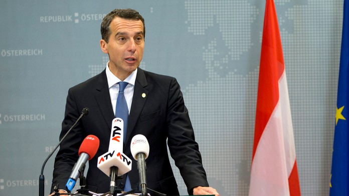  Rakúsky kancelár Christian Kern