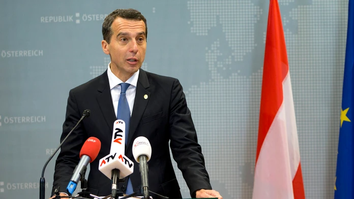  Rakúsky kancelár Christian Kern