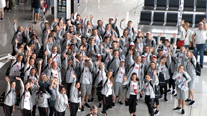 Odchod slovenskej výpravy športovcov na Svetové hry Špecialných olympiád v Berlíne